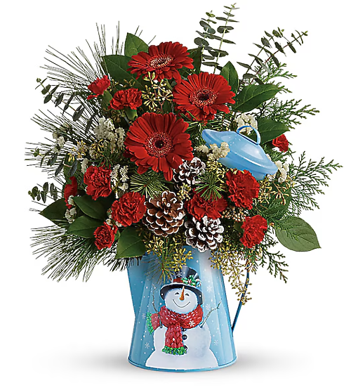 Teleflora\'s Vintage Snowman