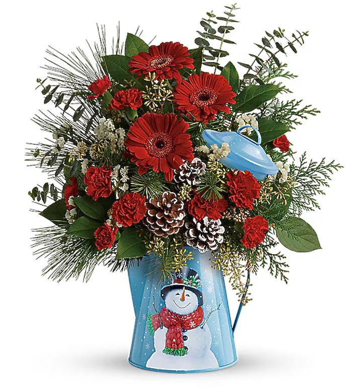 Teleflora\'s Vintage Snowman