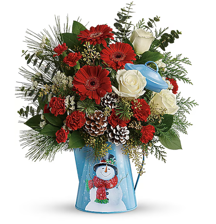 Teleflora\'s Vintage Snowman