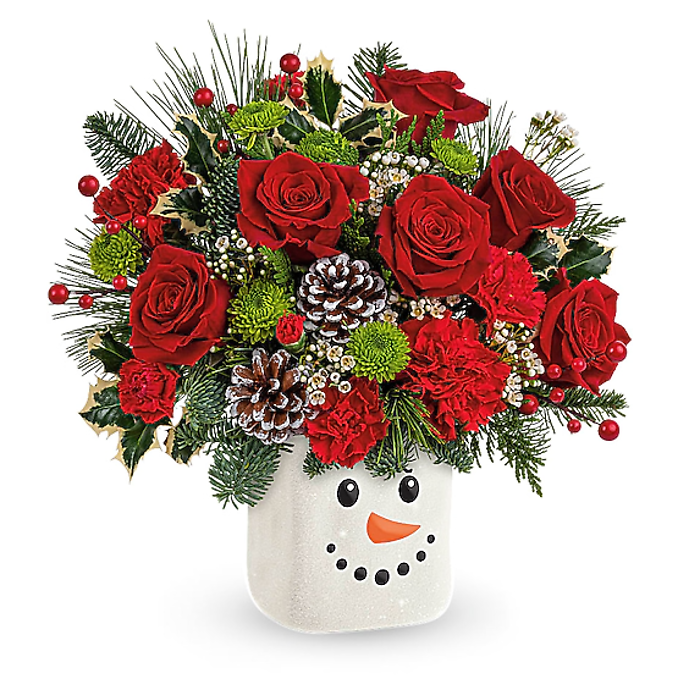 Teleflora\'s Festive Frosty