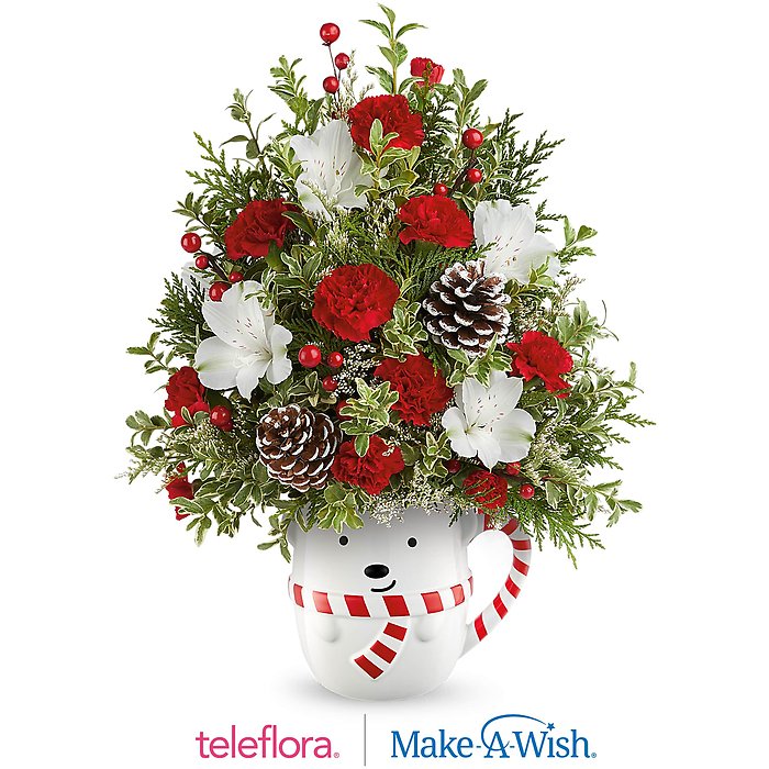 Send A HugÂ® Snowy Lane Tree