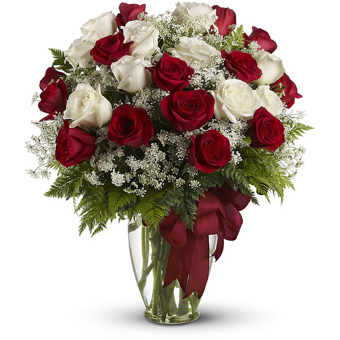 Love&#39;s Divine Bouquet - Long Stemmed Roses
