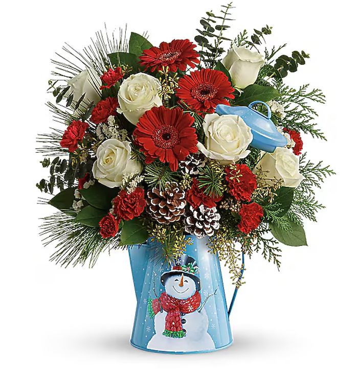 Teleflora\'s Vintage Snowman