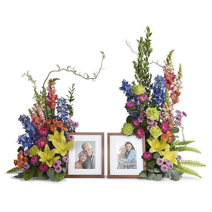 Loving Farewell Photo Tribute Bouquet