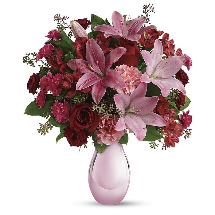 Roses and Pearls Bouquet