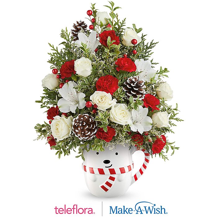 Send A HugÂ® Snowy Lane Tree