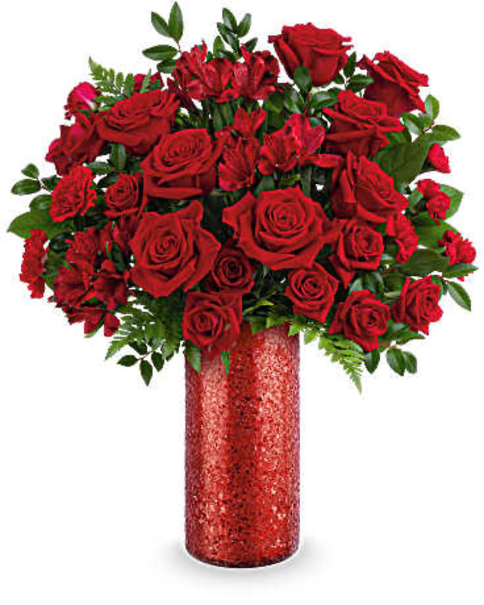 Teleflora\'s All My Rouge Bouquet