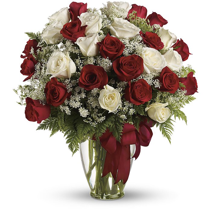 Love&#39;s Divine Bouquet - Long Stemmed Roses