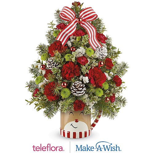 Send A Hug Merry Reindeer Tree