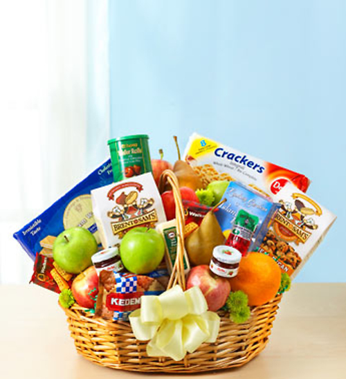 Deluxe Fruit and Gourmet Basket