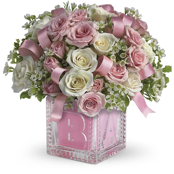 Baby&#39;s First Block - Pink