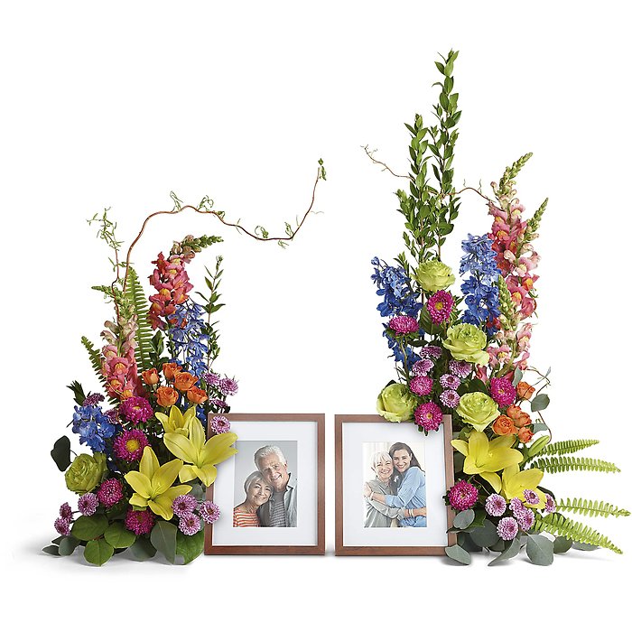 Loving Farewell Photo Tribute Bouquet