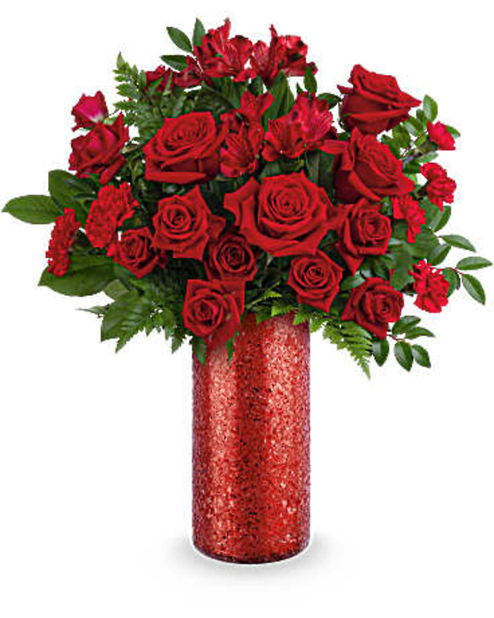 Teleflora\'s All My Rouge Bouquet