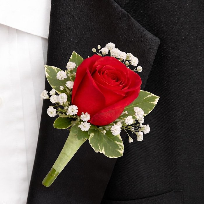 Rose Boutonniere