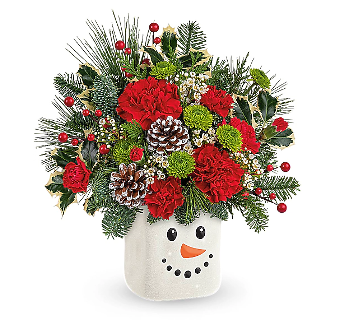 Teleflora\'s Festive Frosty